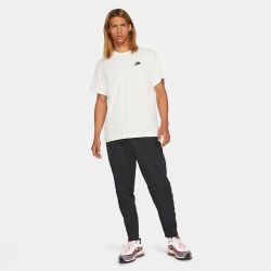 NIKE Sportswear Freizeit T-Shirt Herren 133 - sail/black M