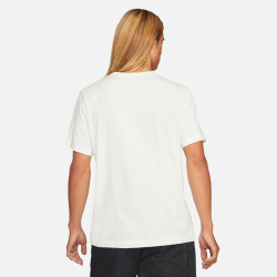 NIKE Sportswear Freizeit T-Shirt Herren 133 - sail/black M
