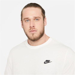 NIKE Sportswear Freizeit T-Shirt Herren 133 - sail/black XXL