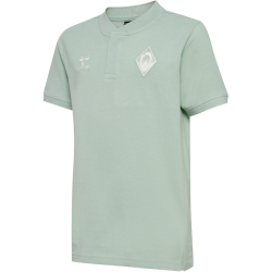 hummel SV Werder Bremen Travel Poloshirt 2024/25 Kinder