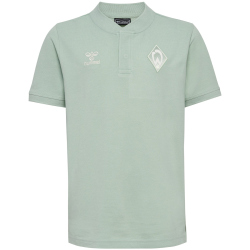 hummel SV Werder Bremen Travel Poloshirt 2024/25 Kinder