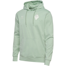 hummel SV Werder Bremen Travel Hoodie 2024/25 6280 - silt...
