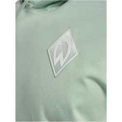 hummel SV Werder Bremen Travel Hoodie 2024/25 6280 - silt...