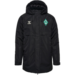 hummel SV Werder Bremen Travel Parka 2024/25 2014 - black...