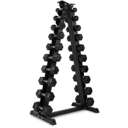 TRENDY SPORT Chrome Hantel Pyramide anthracite/anthrazit