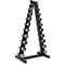 TRENDY SPORT Chrome Hantel Pyramide anthracite/anthrazit