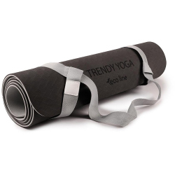 TRENDY SPORT TPE Ecoline Yogamattengurt grey