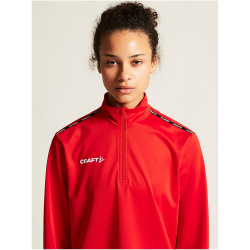 CRAFT Squad Go 1/2-Zip Trainings-Top Damen