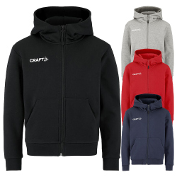 CRAFT Community 2.0 Logo Kapuzenjacke Kinder