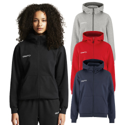 CRAFT Community 2.0 Logo Kapuzenjacke Damen