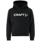 CRAFT Community 2.0 Logo Hoodie Kinder 999000 - black 122/128