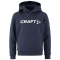 CRAFT Community 2.0 Logo Hoodie Kinder 390000 - navy 122/128