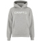 CRAFT Community 2.0 Logo Hoodie Damen 950000 - grey melange XS