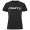 CRAFT Community 2.0 Logo T-Shirt Damen 999000 - black XS