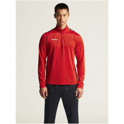 CRAFT Squad Go 1/2-Zip Trainings-Top Herren 430000 - bright red XS