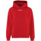 CRAFT Community 2.0 Logo Hoodie Damen 430000 - bright red XS