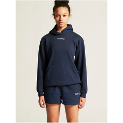 CRAFT Community 2.0 Logo Hoodie Damen 390000 - navy XS