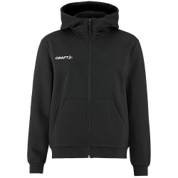 CRAFT Community 2.0 Logo Kapuzenjacke Damen 999000 - black S