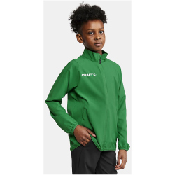 CRAFT Rush 2.0 Trainingsjacke Kinder 651000 - team green 122/128