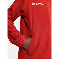 CRAFT Rush 2.0 Trainingsjacke Kinder 430000 - bright red 122/128