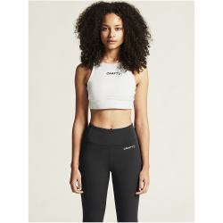 CRAFT Rush 2.0 Crop-Top Damen 900000 - white XS
