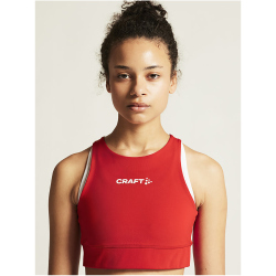 CRAFT Rush 2.0 Crop-Top Damen 430000 - bright red XS