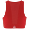CRAFT Rush 2.0 Crop-Top Damen 430000 - bright red XS