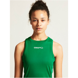 CRAFT Rush 2.0 Tanktop Damen 651000 - team green XS