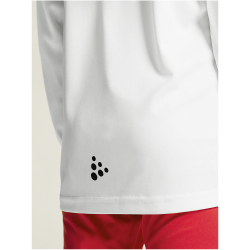 CRAFT Rush 2.0 langarm Trainingsshirt Kinder 900000 - white 122/128