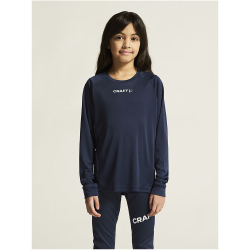 CRAFT Rush 2.0 langarm Trainingsshirt Kinder 390000 - navy 122/128