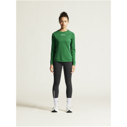 CRAFT Rush 2.0 langarm Trainingsshirt Damen 651000 - team green XS