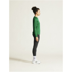 CRAFT Rush 2.0 langarm Trainingsshirt Damen 651000 - team green XS