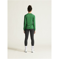 CRAFT Rush 2.0 langarm Trainingsshirt Damen 651000 - team green XS