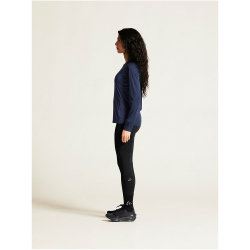 CRAFT Rush 2.0 langarm Trainingsshirt Damen 390000 - navy XS