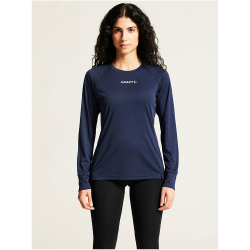CRAFT Rush 2.0 langarm Trainingsshirt Damen 390000 - navy XS