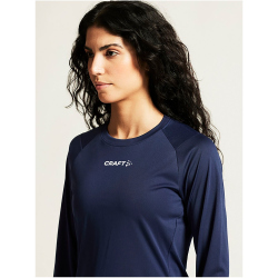 CRAFT Rush 2.0 langarm Trainingsshirt Damen 390000 - navy XS