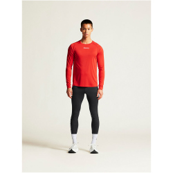 CRAFT Rush 2.0 langarm Trainingsshirt Herren 430000 - bright red XS