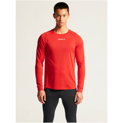 CRAFT Rush 2.0 langarm Trainingsshirt Herren 430000 - bright red XS