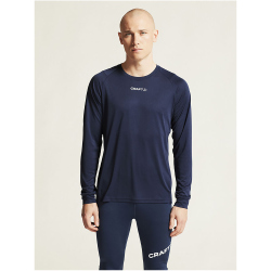 CRAFT Rush 2.0 langarm Trainingsshirt Herren 390000 - navy XS