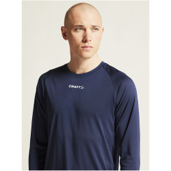 CRAFT Rush 2.0 langarm Trainingsshirt Herren 390000 - navy XS