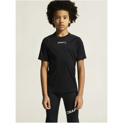 CRAFT Rush 2.0 Trainingsshirt Kinder 999000 - black 122/128
