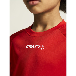 CRAFT Rush 2.0 Trainingsshirt Kinder 430000 - bright red 122/128