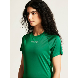 CRAFT Rush 2.0 Trainingsshirt Damen 651000 - team green XS