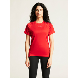 CRAFT Rush 2.0 Trainingsshirt Damen 430000 - bright red XS