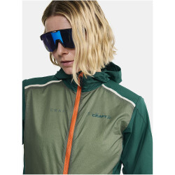 CRAFT ADV Offroad Wind Fahrradjacke Damen 626643 - thyme/twig XS