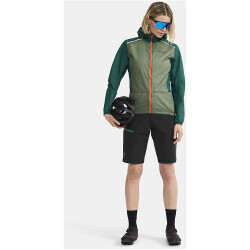 CRAFT ADV Offroad Wind Fahrradjacke Damen 626643 - thyme/twig XS