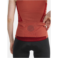 CRAFT ADV Endur ärmelloses Fahrradtrikot Damen 421488 - astro/rhubarb XL