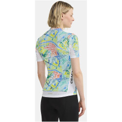 CRAFT ADV Endur Graphic Fahrradtrikot Damen 900007 - white/multi M