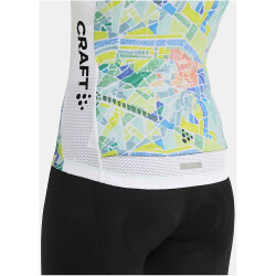 CRAFT ADV Endur Graphic Fahrradtrikot Damen 900007 - white/multi M