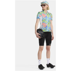 CRAFT ADV Endur Graphic Fahrradtrikot Damen 900007 - white/multi M